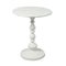 Side Table Vintage End Round Tabletop