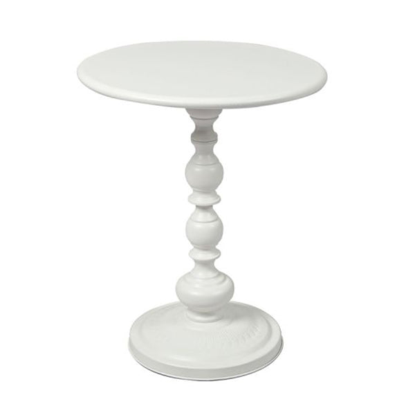 Side Table Vintage End Round Tabletop