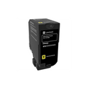 Lexmark Yellow Return Program Toner Cartridge 3K