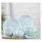 Light Blue Ceramic Dinnerware Set Of 10A