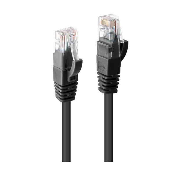 Lindy 5M Cat6 Gigabit Network Cable Black