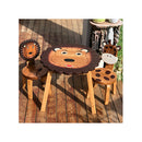 Lion Table With 2 Chairs Set