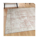Living In Style Crimson Machine Washable Rug