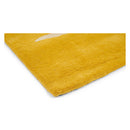 Lobe Of Brain Yellow Rug