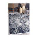 Lost City Blue Geometric Rug