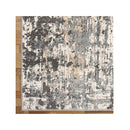 Lotus Grey Hallway Runner Contemporary Rug