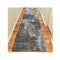 Lotus Grey Hallway Runner Contemporary Rug