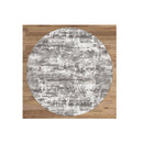 Lotus Light Grey Round Rug