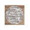 Lotus Light Grey Round Rug