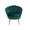 Lounge Chair Accent Retro Lounge Single Sofa Velvet