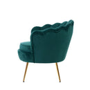 Lounge Chair Accent Retro Lounge Single Sofa Velvet