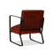 Lounge Chair Genuine Leather Brown