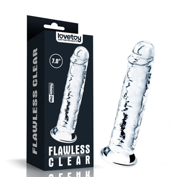 Lovetoy Clear Dildo 7in