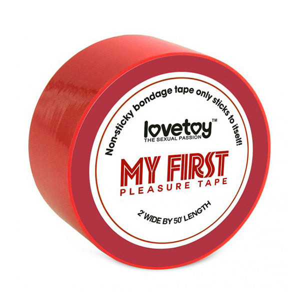 Lovetoy My First Non Sticky Bondage Tape Red