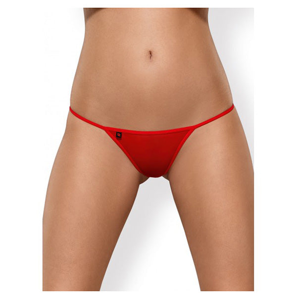 Obsessive Luiza Red Thong