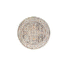 Amora Round Shape Grey Rug