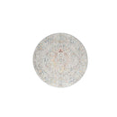 Amora Round Shape Light Grey Rug