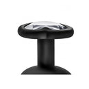 Luxe Bling Plugs Training Kit Black With White Gems