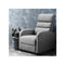 Luxury Recliner Chair Chairs Lounge Armchair Sofa Fabric Cover Grey