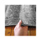 Luxury Shaggy Grey Hallway Runner Rug