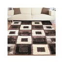 Luxury Shaggy Moth Resistant Brown Rug