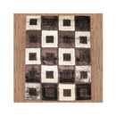 Luxury Shaggy Moth Resistant Brown Rug