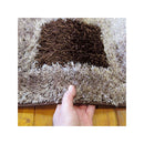 Luxury Shaggy Moth Resistant Brown Rug