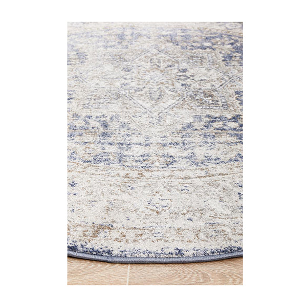 Oxford Hugo Ocean Round Rug
