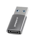 Mbeat Elite Usb Male To Usb C Female Adapter Space Grey