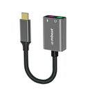 Mbeat Elite Usb C To Audio And Microphone Adapter Space Grey