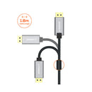 Mbeat Tough Link 4K 60Hz Display Port To Hdmi Cable