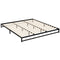 Metal Bed Frame King Size Bed Base Mattress Platform Black BERU