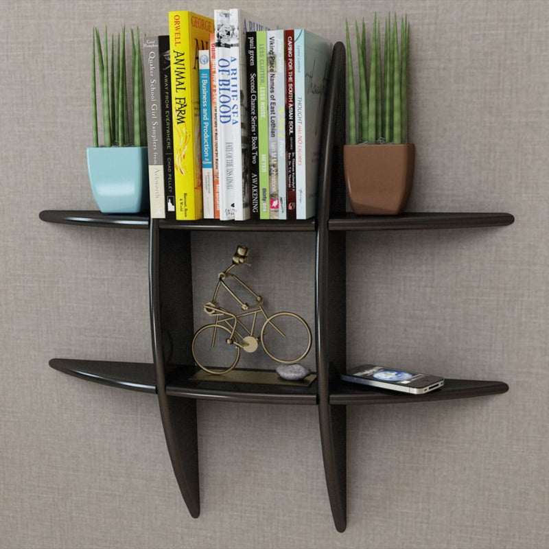 MDF Floating Wall Display Shelf Book Storage