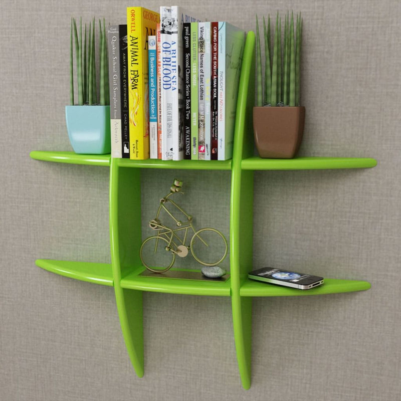 MDF Floating Wall Display Shelf Book Storage