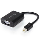 ALOGIC Elements 20cm Mini DisplayPort to VGA Adapter - Male to Female - Black