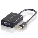 Alogic Premium 15Cm Mini Displayport To Vga Adapter Male To Female