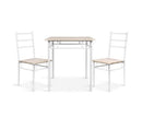 3 Piece Dining Set Natural