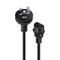 Alogic 2M Aus 3 Pin Wall To Iec C13 Male To Female