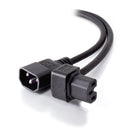 Alogic 2M Iec C14 To Down Angle  Iec C15 High Temperature