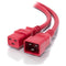 Alogic 3M Iec C19 To Iec C20 Power Extension Red