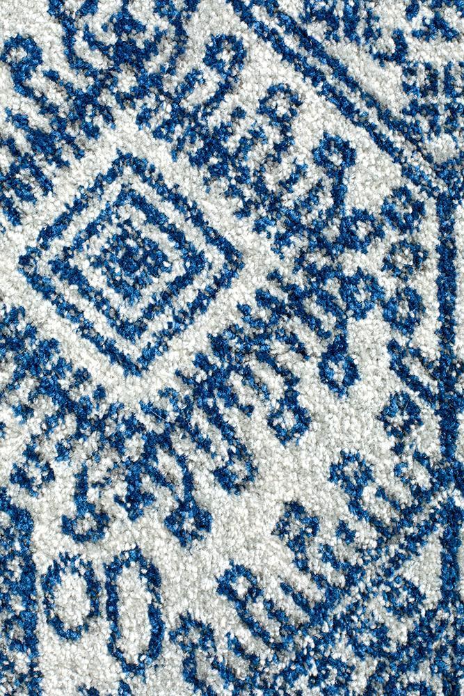 Mirage Zelda Grey Navy Rug