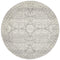 Mirage Gwyneth Stunning Transitional Silver Round Rug