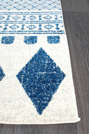 Mirage Adani Modern Tribal Design Navy Rug