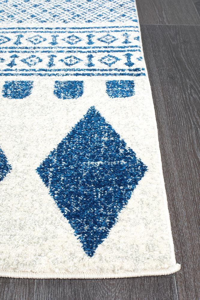 Mirage Adani Modern Tribal Design Navy Rug