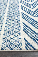 Mirage Adani Modern Tribal Design Navy Rug