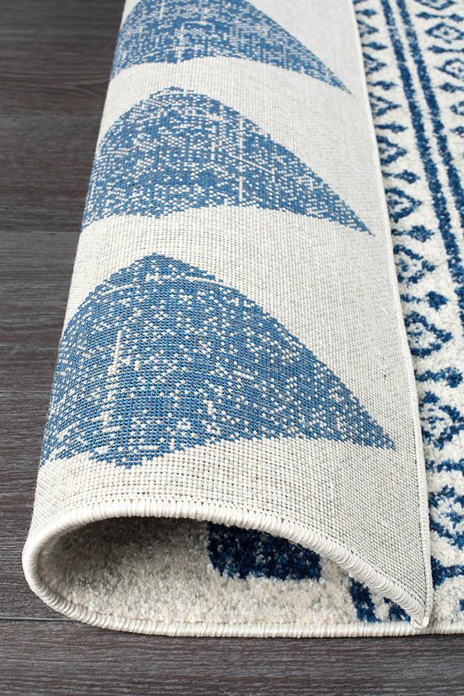 Mirage Adani Modern Tribal Design Navy Rug