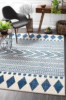 Mirage Adani Modern Tribal Design Navy Rug