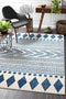Mirage Adani Modern Tribal Design Navy Rug