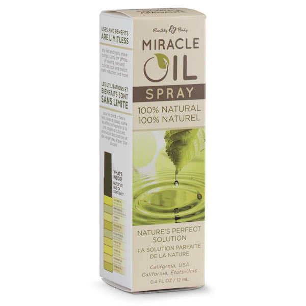 12 Ml Miracle Oil Mini Skin Soothing With Hemp Seed Oil Spray Bottle