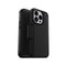 Otterbox Strada Iphone 14 Pro Case Shadow Black Leather Folio Cover